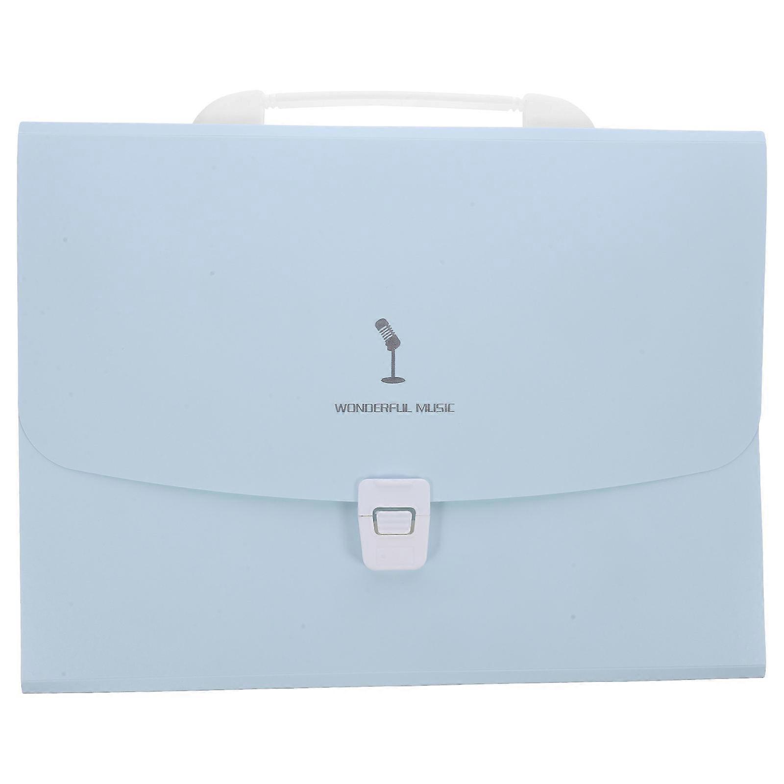 Expanding Document Folder For Home Use And Office Use With Material And Organized Design In Rectangular Style 1Set