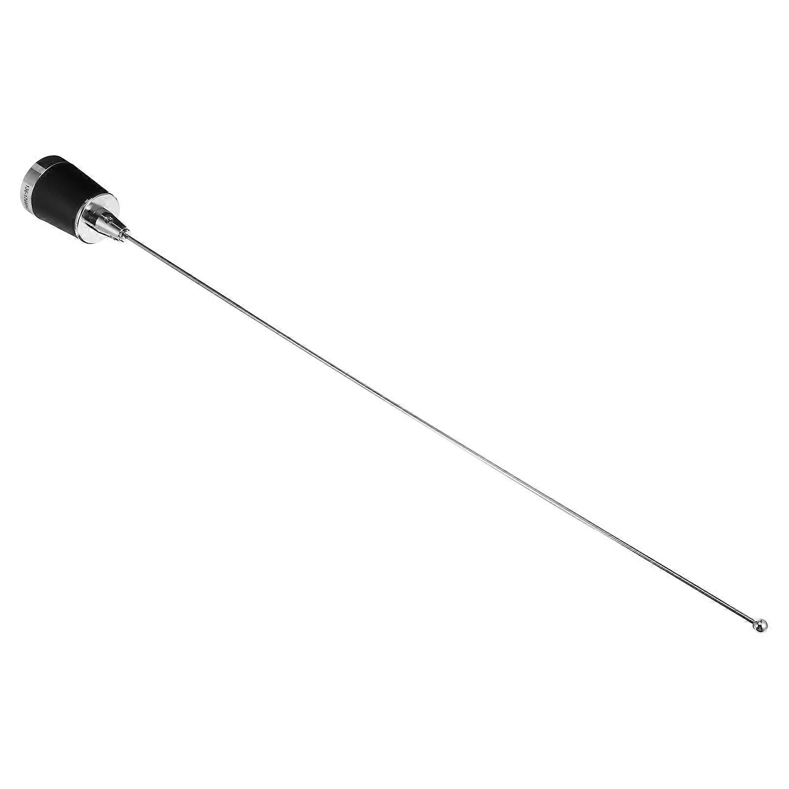 VHF/UHF NMO Antenna For Vehicles Owners Designed For Communication Silver Steel 1Pack