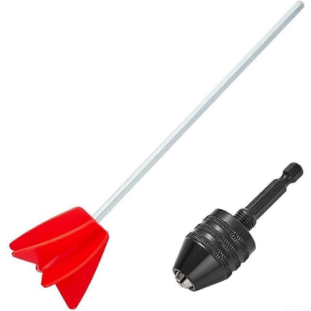 Electric Propeller Mixer Set 2-Pack for Paint and Epoxy Mixing, Hexagonal Shaft Design, Durable and Efficient