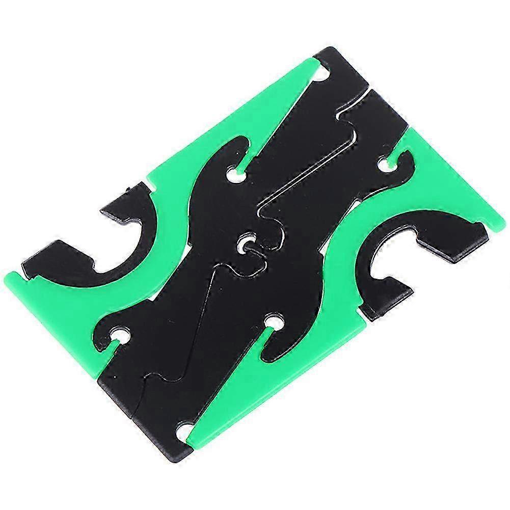 Foldable Rotation Card-Type Pocket Tripod Holder - Universal Cell Phone Stand for Easy Photography and Streaming