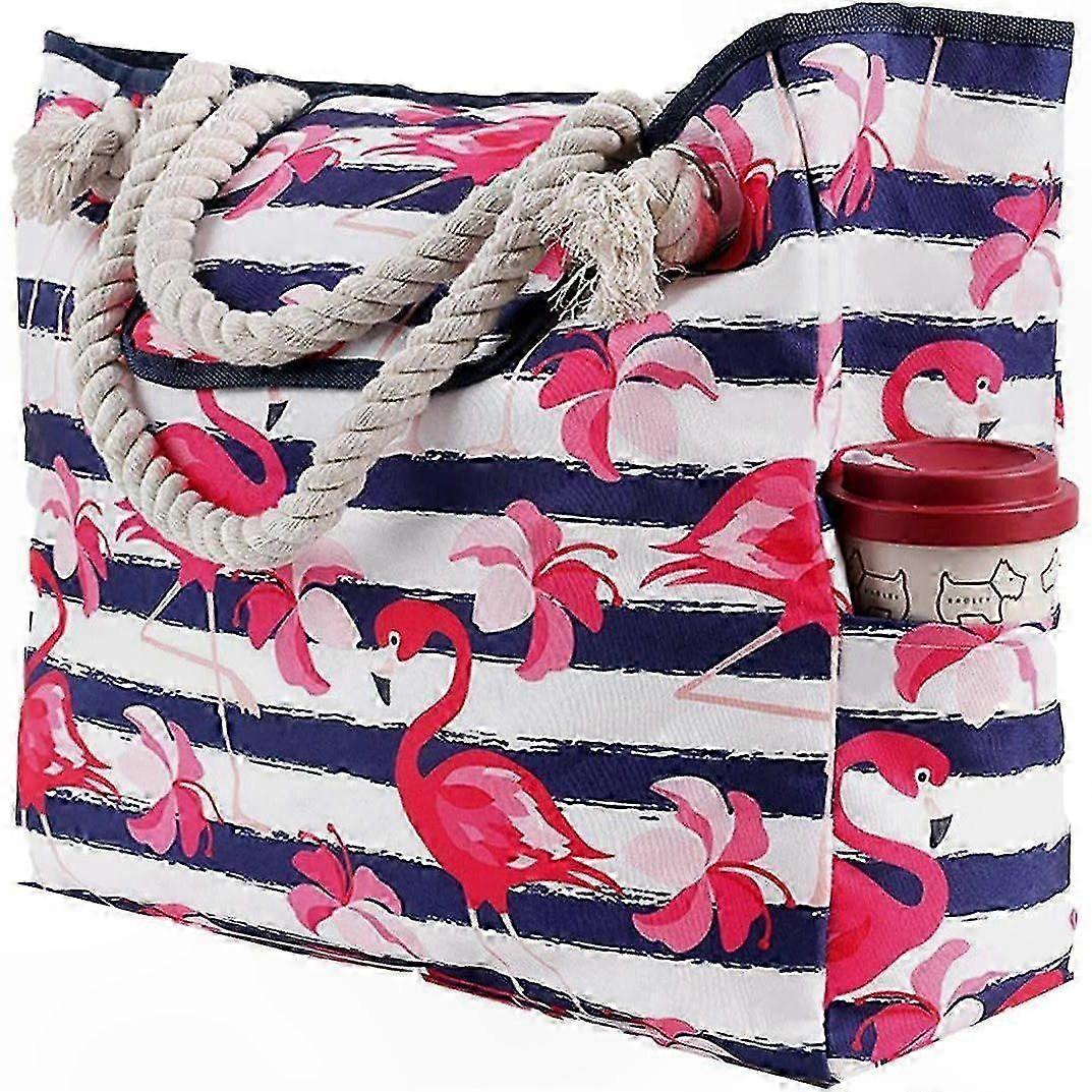 Waterproof Beach Tote with Secure Magnetic Closure - Durable and Stylish Travel Accessory