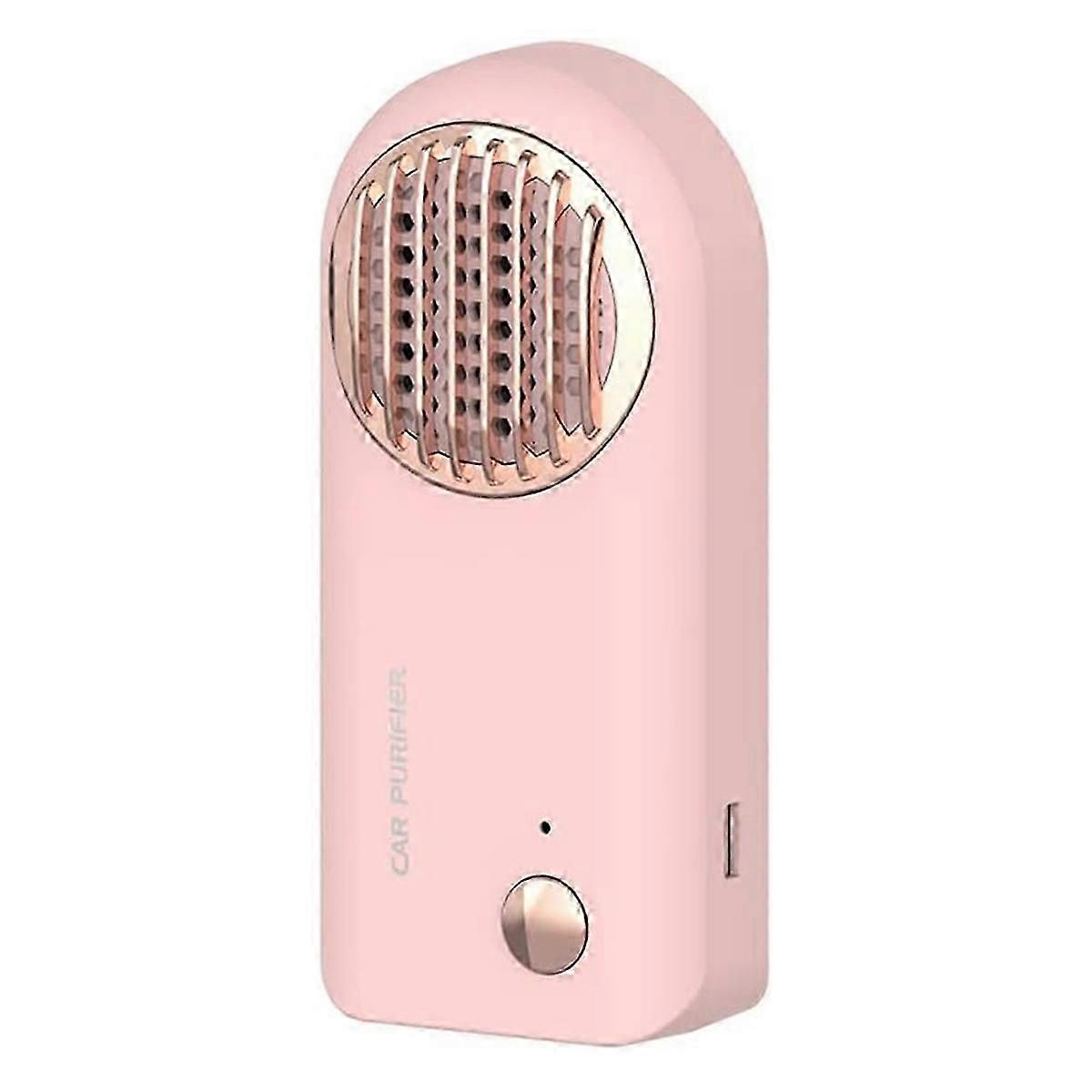 Car Odor Eliminator Purifier Smart USB Deodorizer Pink
