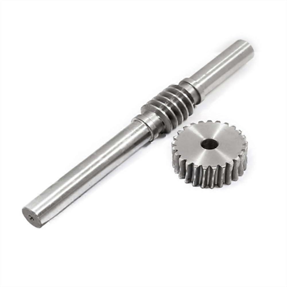 Bearing Replacement Worm Gear Set 1 Kit 1/1.5/2 Module Metal Wheel Speed Reducer 30T 2M for DIY Projects