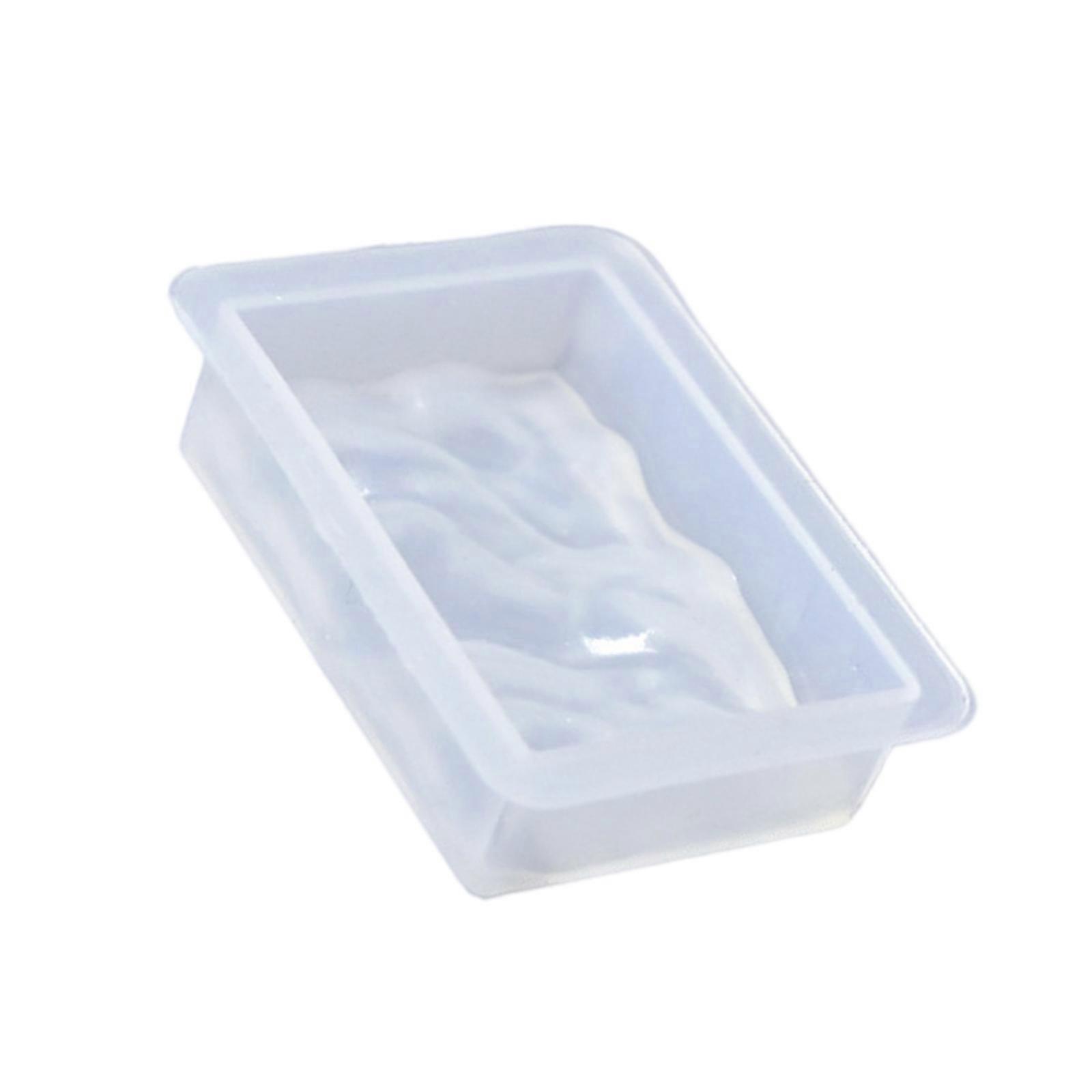 Stylish Large Resin Geometric Keychain Mould Portable for Preserving Flowers and Creating Unique Home Decoration Pieces Multicolor