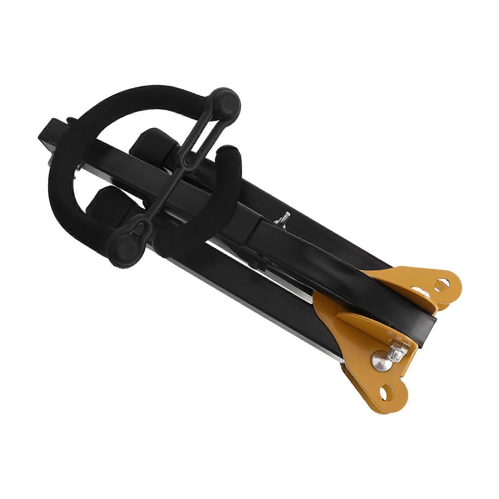 Faltbarer Saxophonständer für Altsaxophon und Tenorsaxophon – Stabiler Tragbarer Saxophonhalter mit Verstellbarem Stützarm