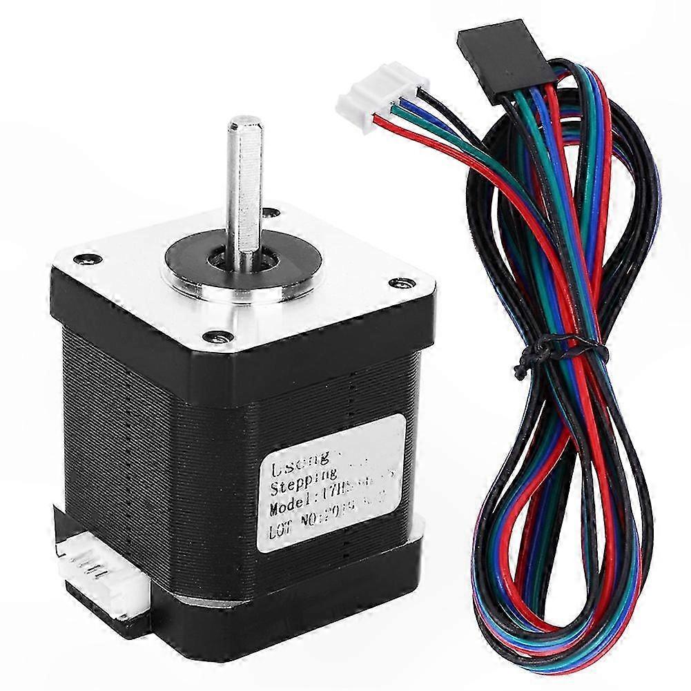 4-Wire Stepper Motor for 3D Printers Replacement Part Electric Component