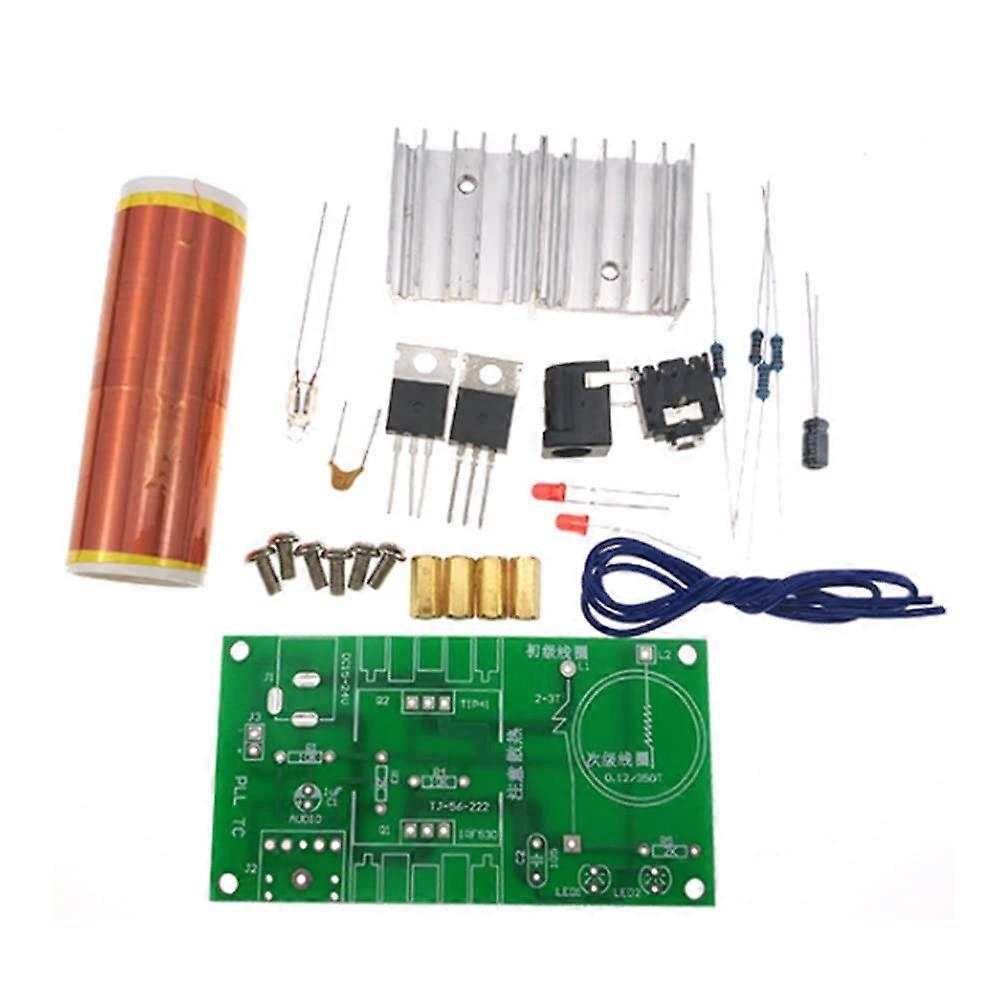 Mini Coil Kit 15W Plasma Speaker with Wireless Transmission DC 15-24V DIY Audio Electronics Set