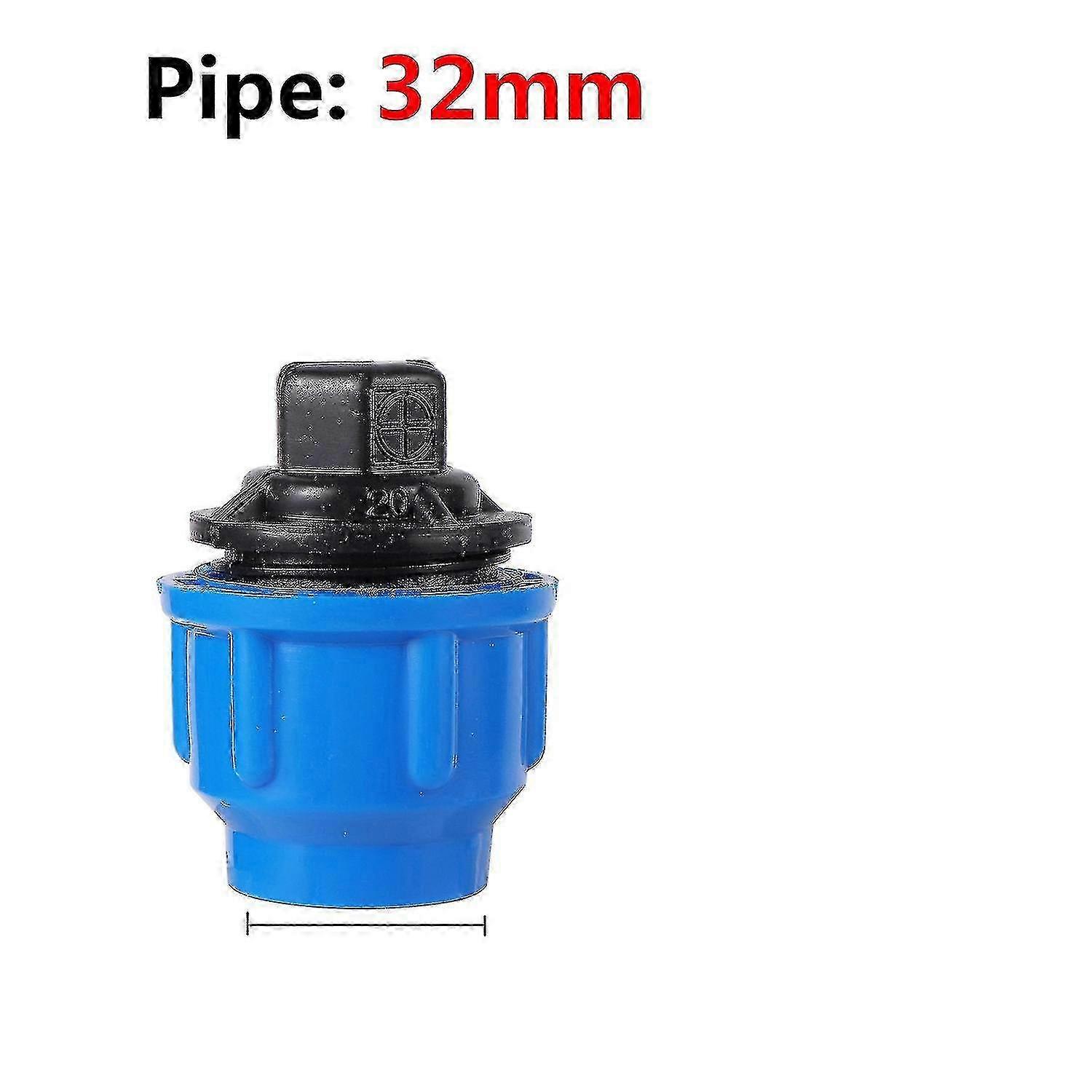 32mm PE Pipe Fittings for Water Tube with Direct Connect Joint, Ball Valve and End Cap