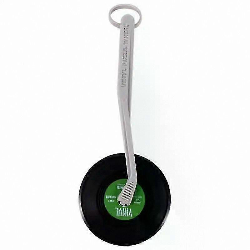 Vinyl Record Pizza Cutter Silicone Kitchen Tool Wheel for Cutting Pizzas and Cakes Round Roller Knife Accessory
