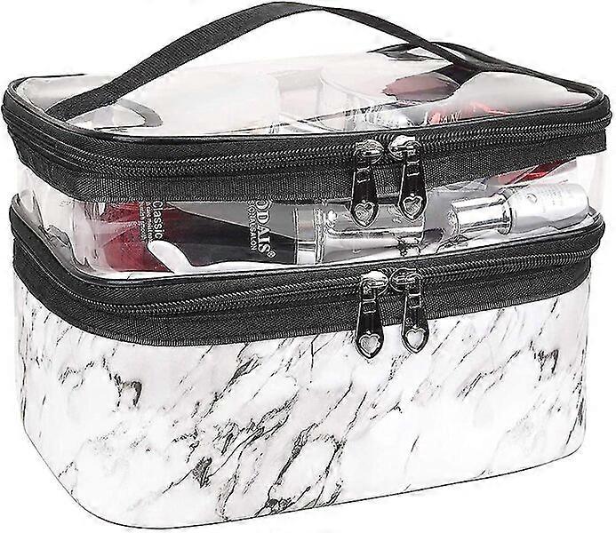 Cosmetic storage bag, medium size, multi-layer design for convenient classification and storage