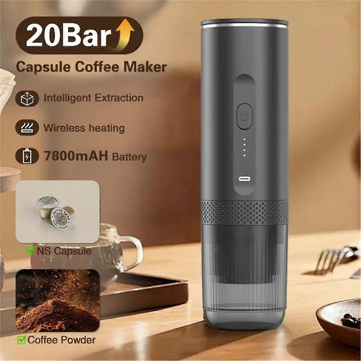 Wireless Portable Espresso Machine Capsule Coffee