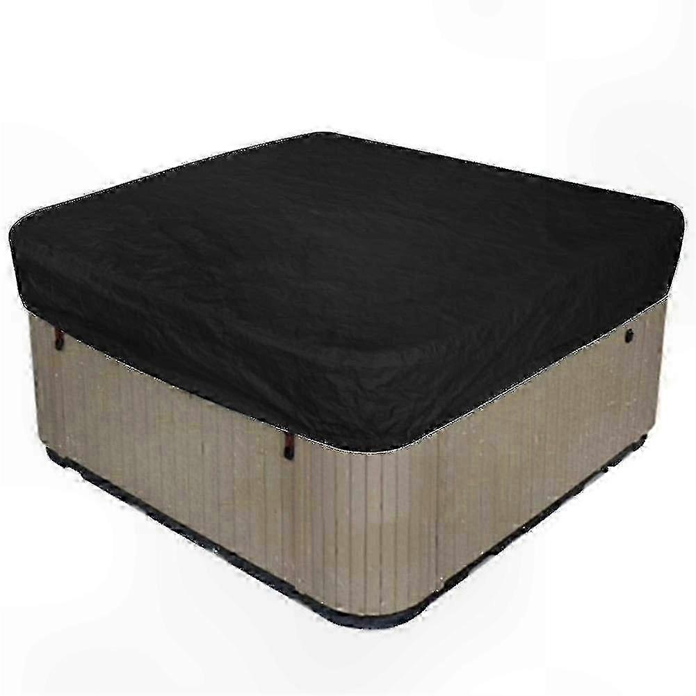 Elastic Square Covers for Spas and Pools, UV-Resistant, Waterproof, Various Sizes