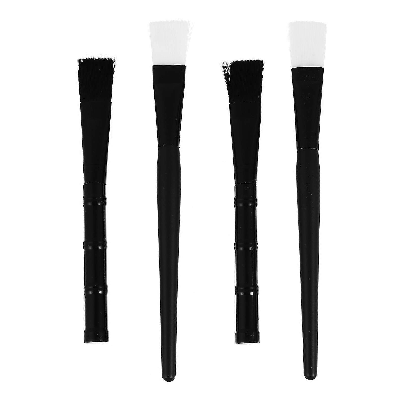 Facial Mask Applicator Brush Tool For Women Enthusiasts Assorted Color High Temperature Resistant 4Pcs
