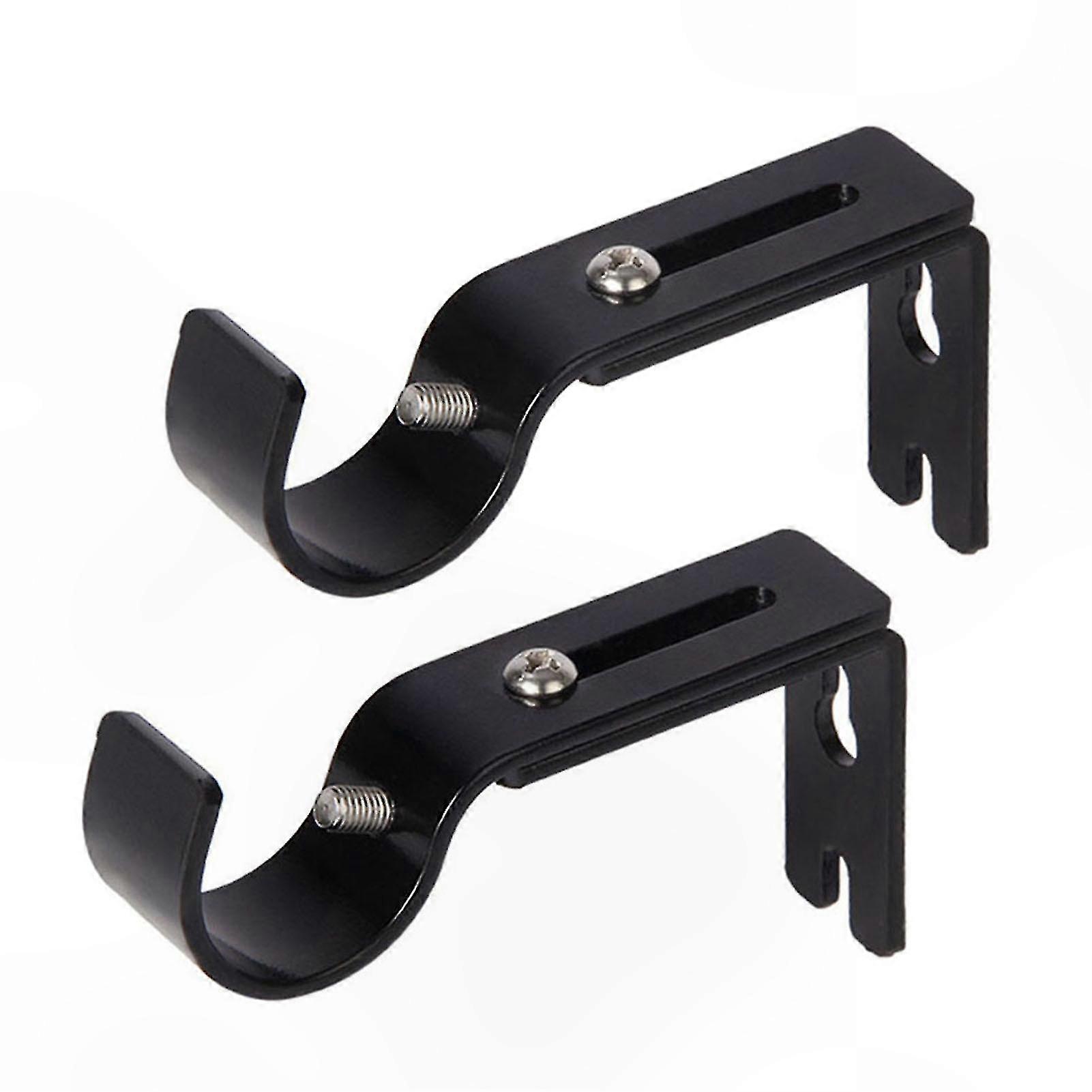 Heavy Duty Adjustable Wall Bracket for Extendable Curtain Rods