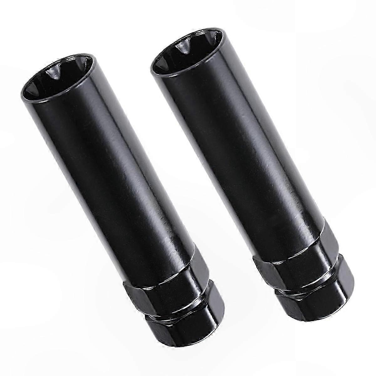 7 Spline Lug Nut Key Socket Wrench for 14x1.5 & 14x2.0 Replacement Hardware Tools