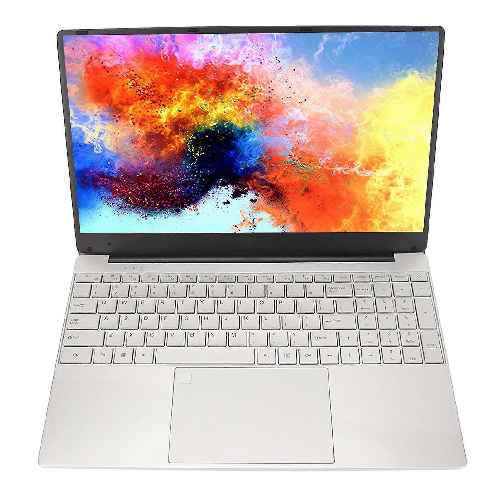 15.6in Silver Laptop 12GB RAM Intel N5095 CPU Backlit Keyboard