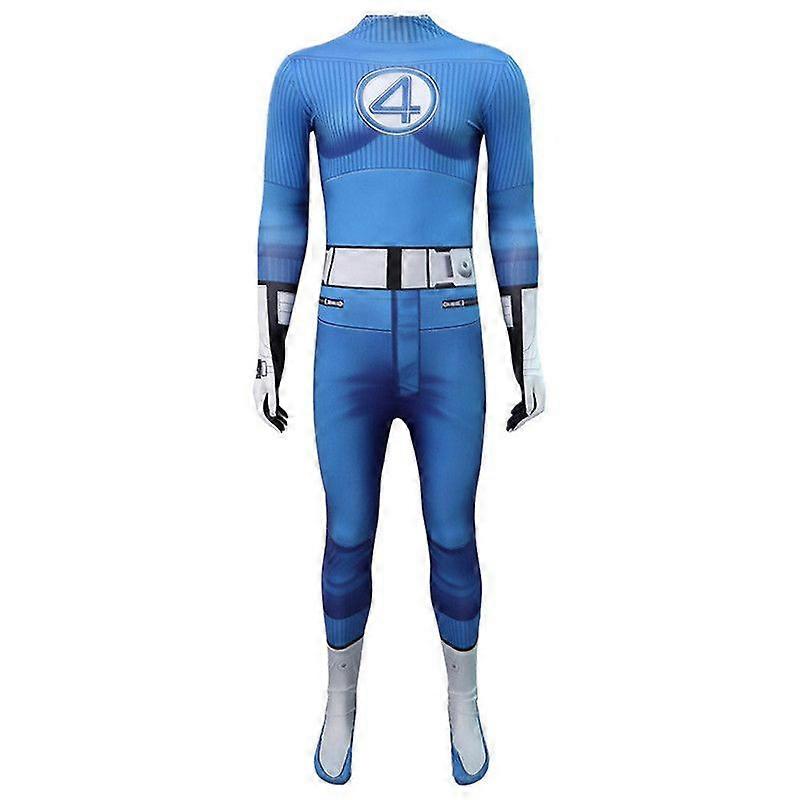 ריד קוספליי בן גרים כחול סרבל ג'וני סטורם תחפושת ליל כל הקדושים קרנבל תחפושת