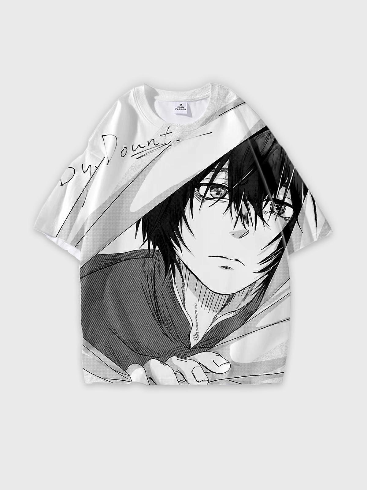 T-Shirt Short Sleeve Round Neck, Summer Casual Loose Graphic Tee, Unisex The Fragrant Flower Blooms with Dignity W944