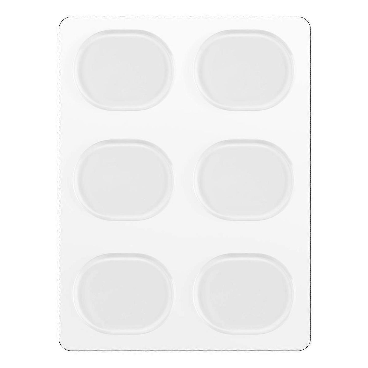 6pcs/set Snare Drum Mute Muffler Percussion Accessories(Transparent)