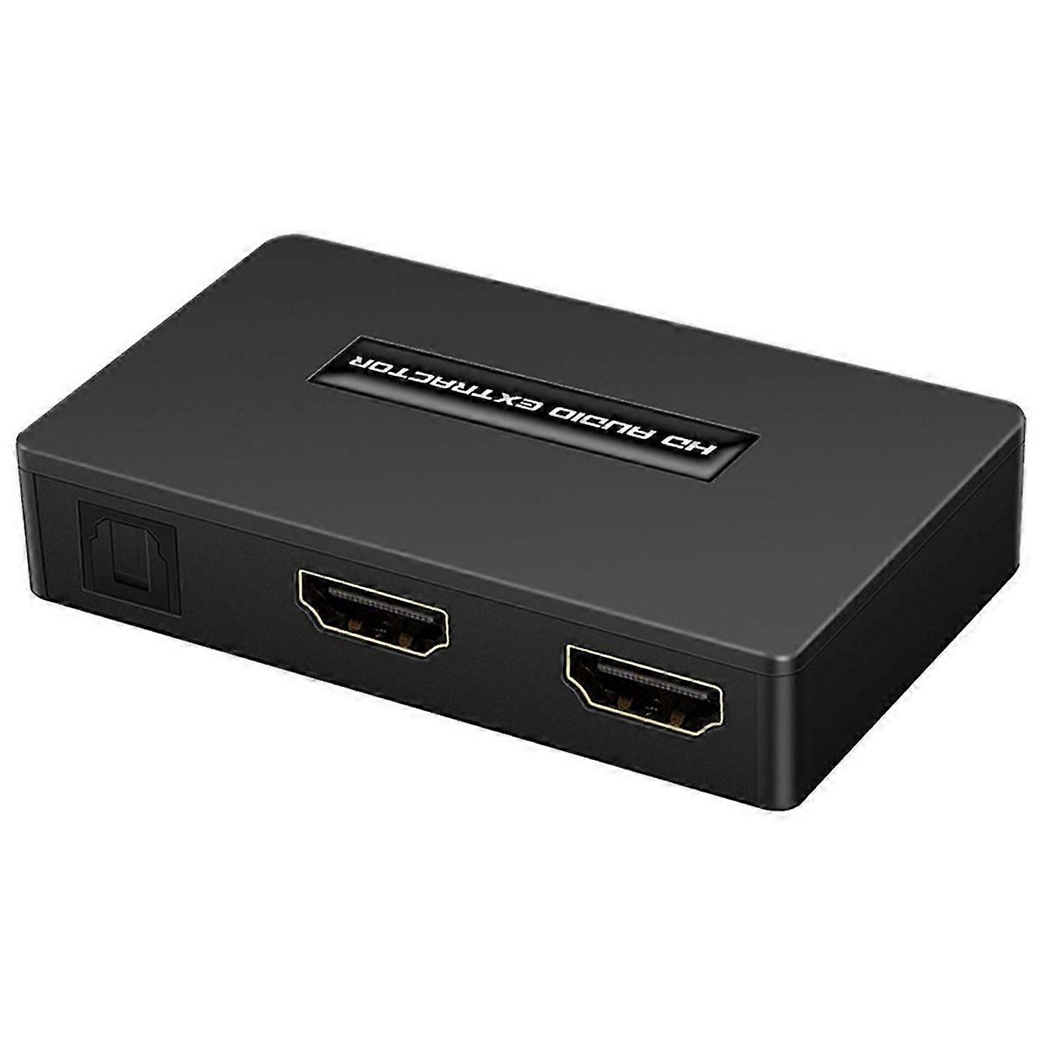 -Compatible Audio Splitter HD Audio Sync Splitter Converter 4K