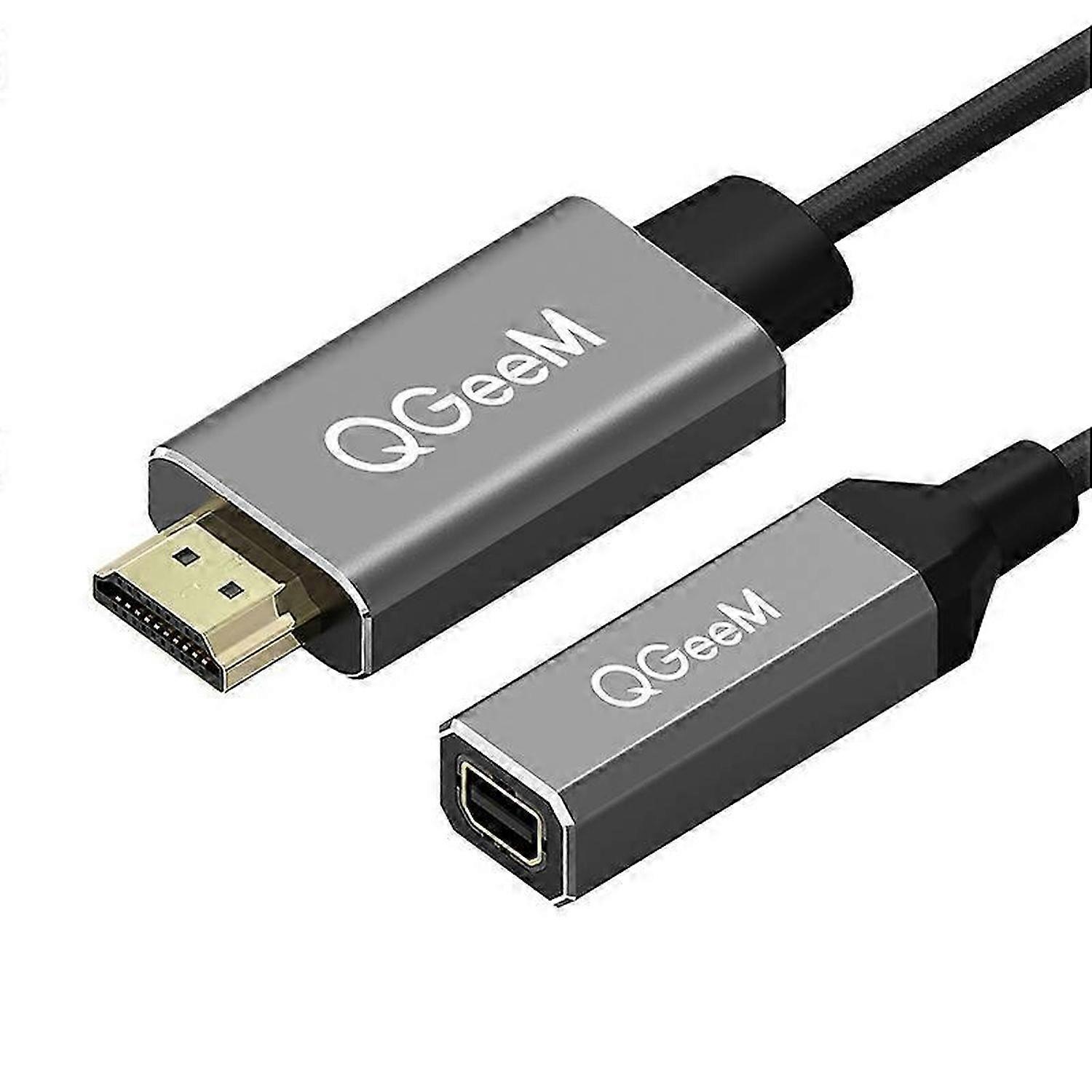 Single to Mini DP Converter Adapter Cable UHD 4K@30Hz Plug