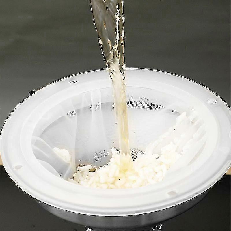 300 目细滤网厨房漏斗过滤器 13 厘米漏斗插入件用于过滤酒、煎炸油、果汁