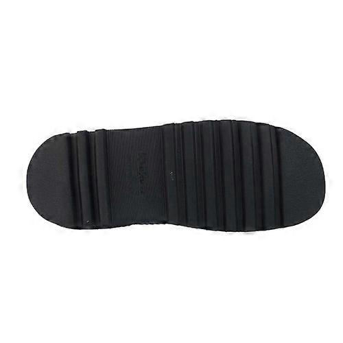 Kickers Womens/Ladies Kick Hi Glitter Leather Stack Heel Boots