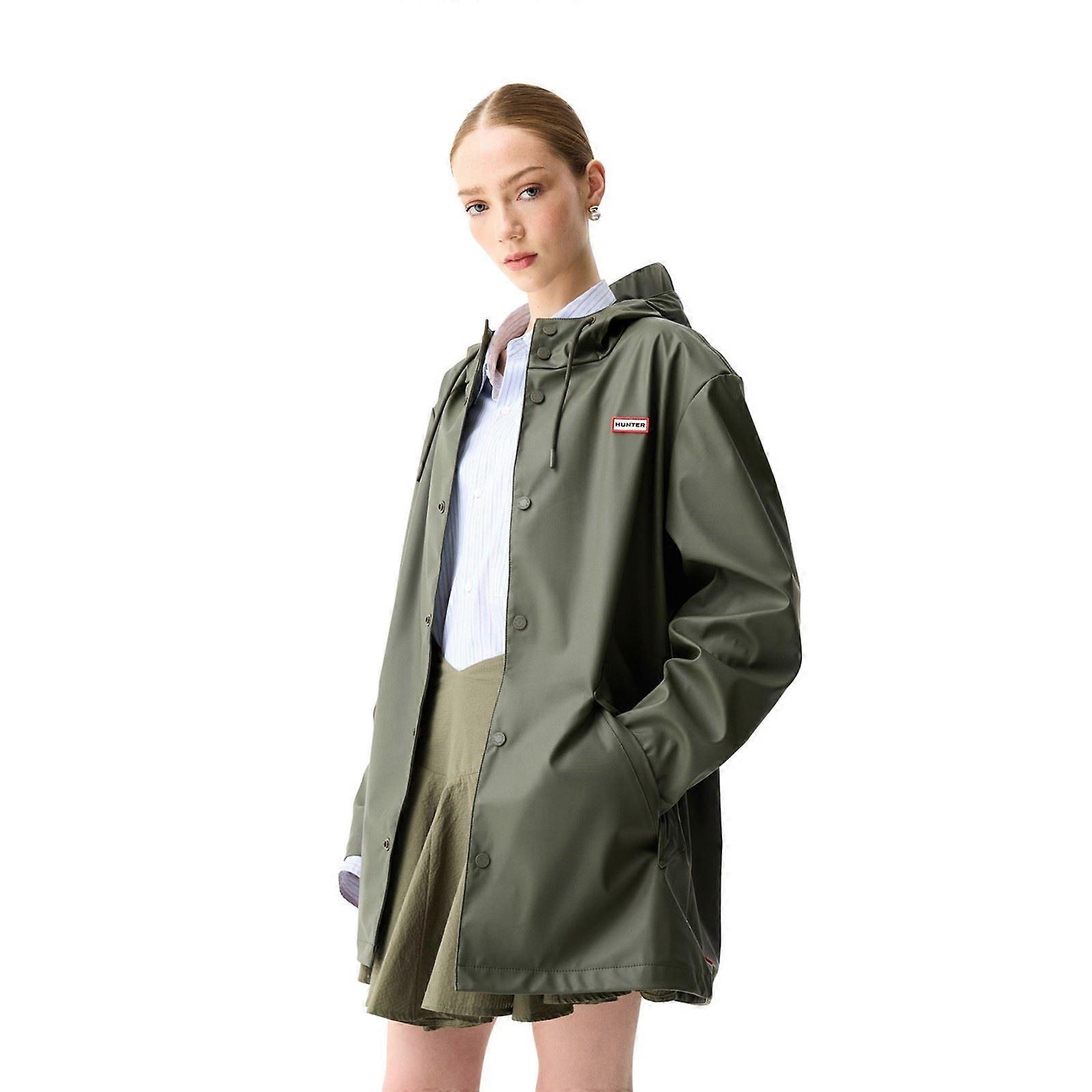 Hunter Jo Parka Unisex Adults Green Rain Jacket