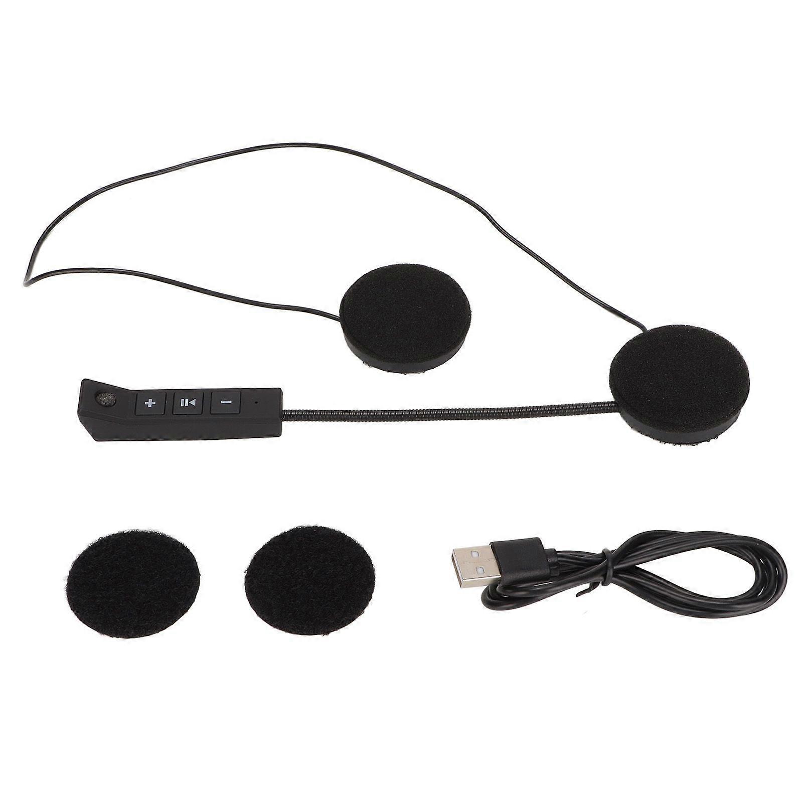 Motorcycle Helmet Bluetooth Headset Automatic Connection Stereo Sound Hands Free Calling Headset