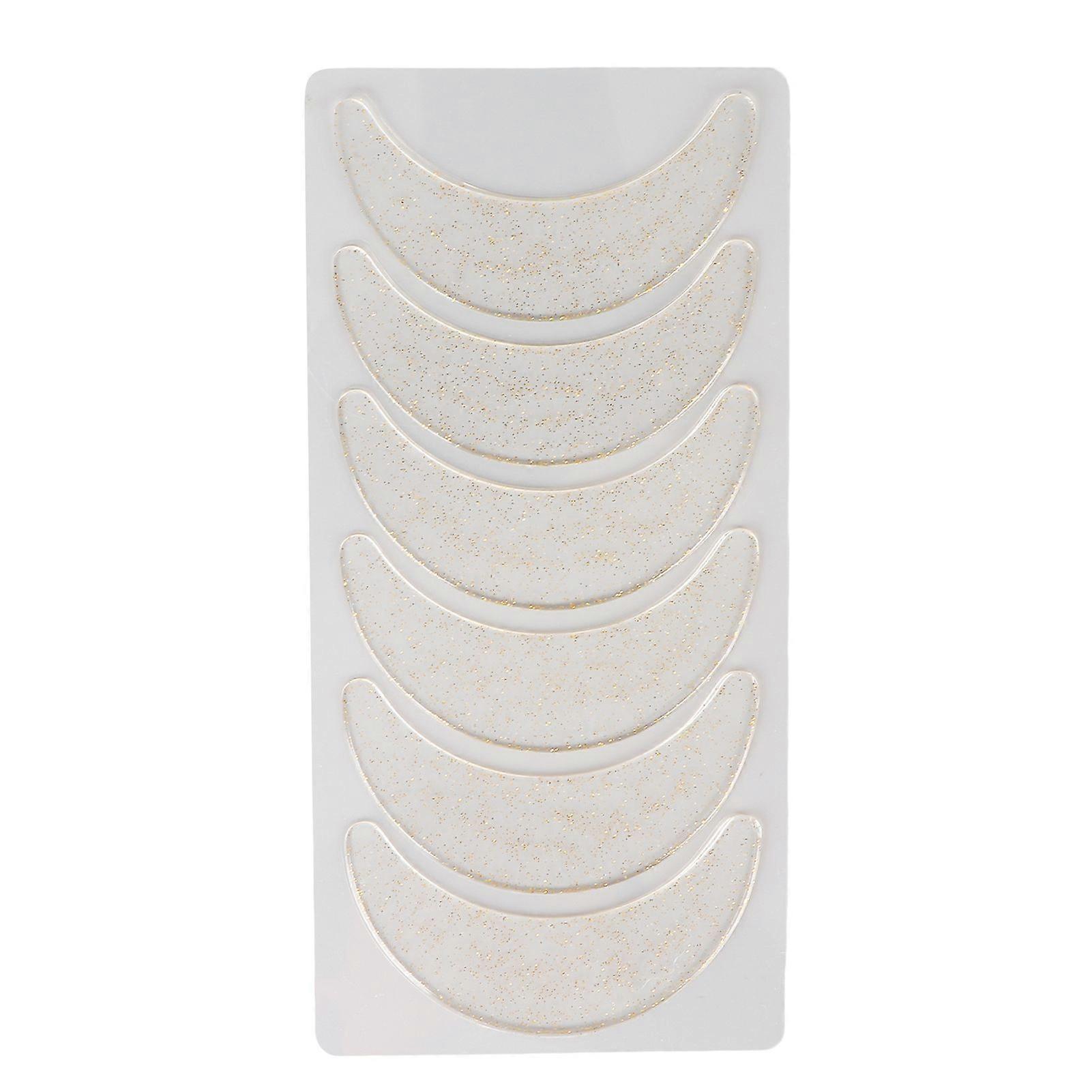 6pcs Eye Wrinkle Pad Home Beauty Salon Portable Silicone Reusable Eye Wrinkle Smoothing Patch Set