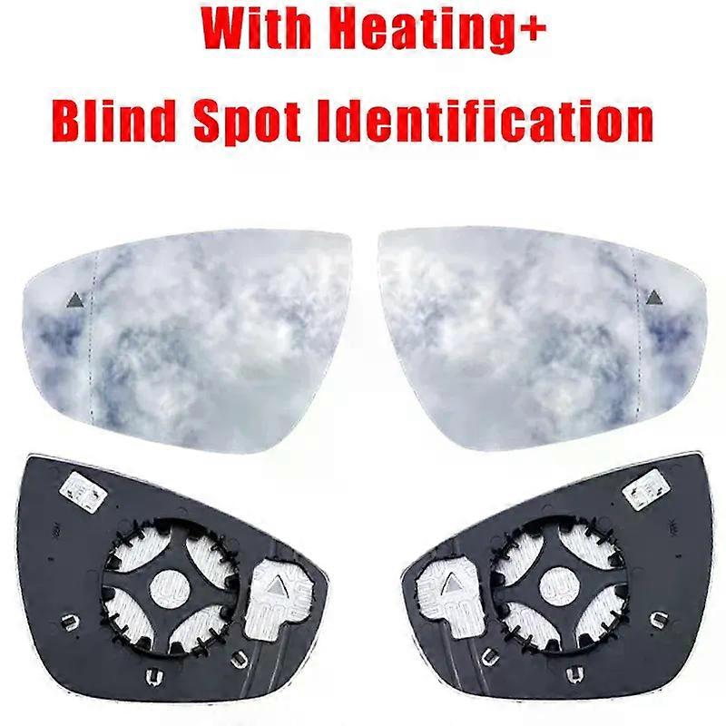 Outside Door Side Mirror Glass Lens Heating with Blind Spot Light Pattern For BYD Tang 2th Generation 2018-2020 2021 2022 2023