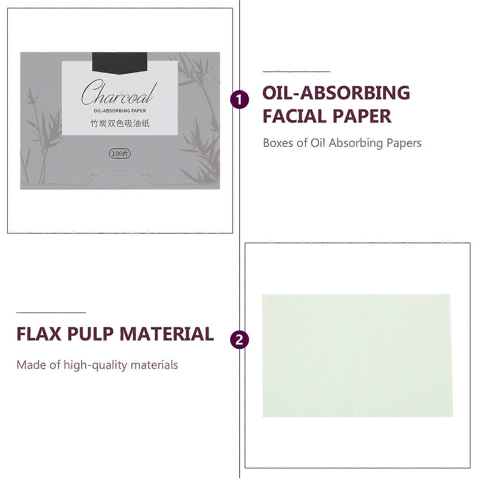 Oil Absorbing Paper Facial Oil Blotting Paper for Face Use 4boxes