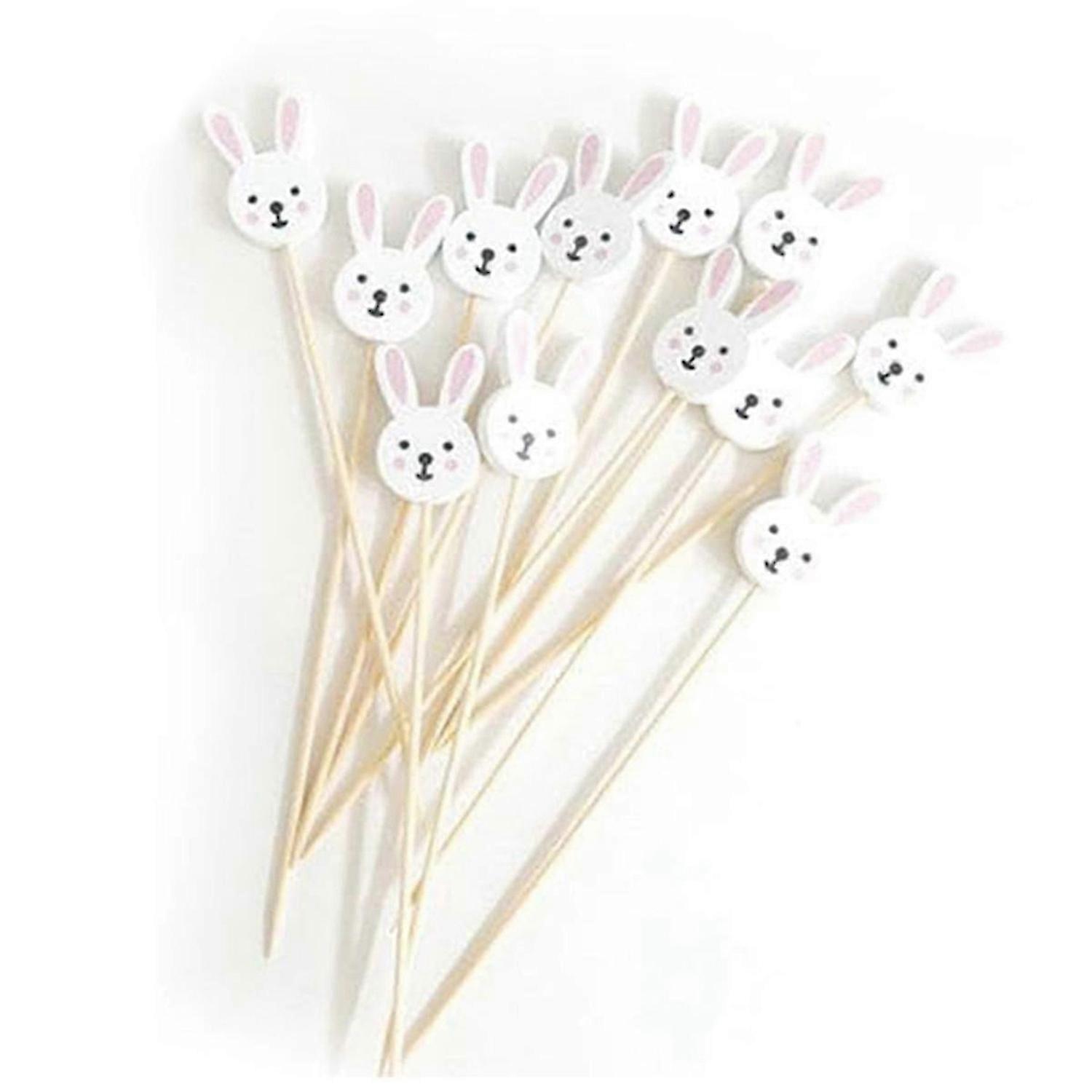 Rabbit Cocktail Toothpicks for Appetizers Supplies Drink Toothpicks