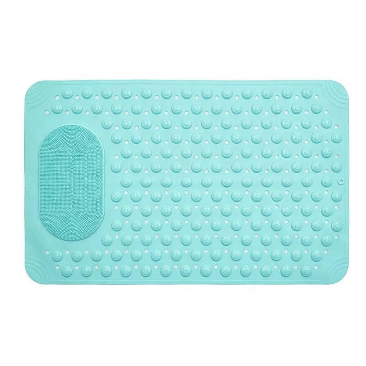 Bathroom Non-Slip Mat Solid Color Massage