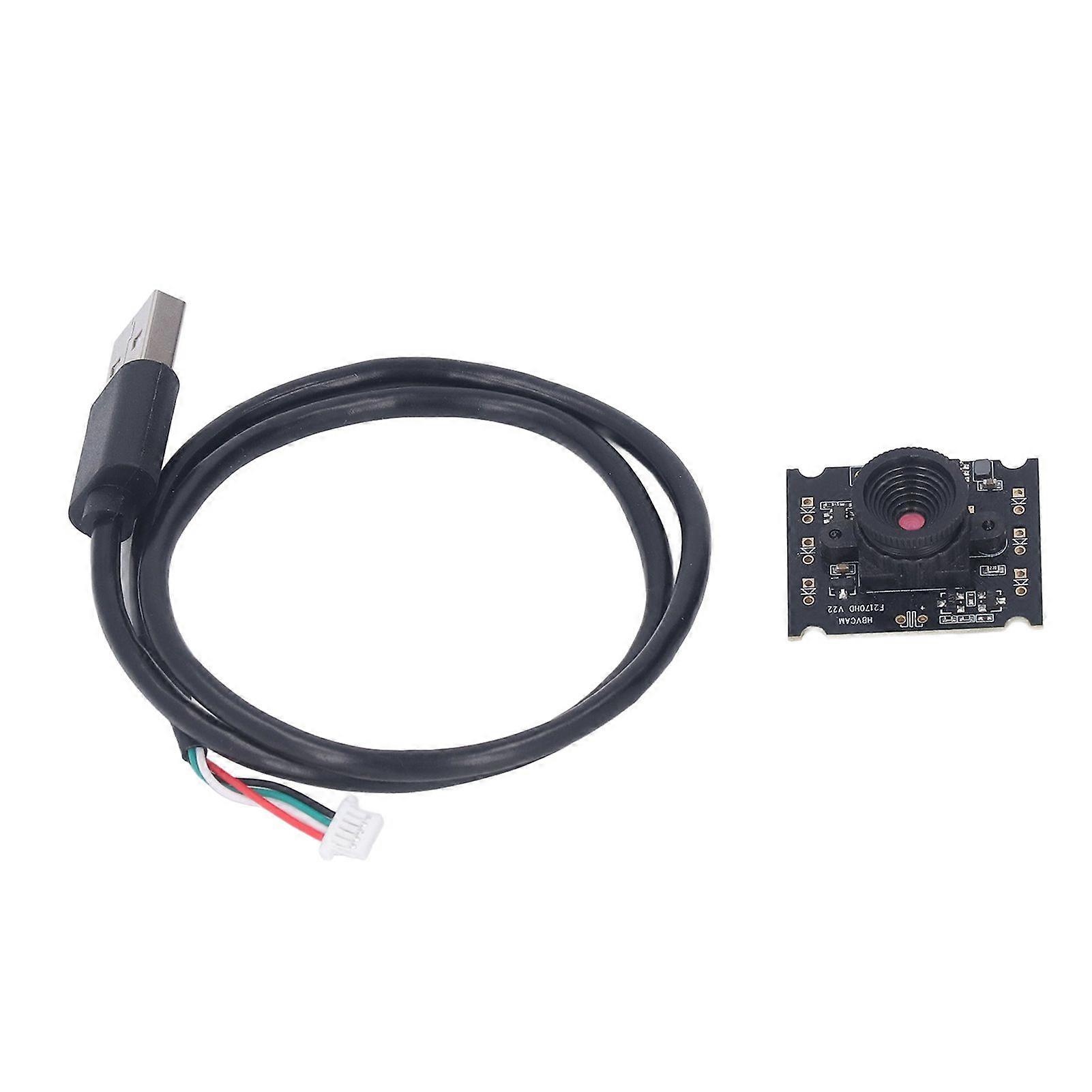 USB Camera Module 2MP High Definition 75 Degree View Angle Manual Focus Industrial Camera Module for Phone Notebook