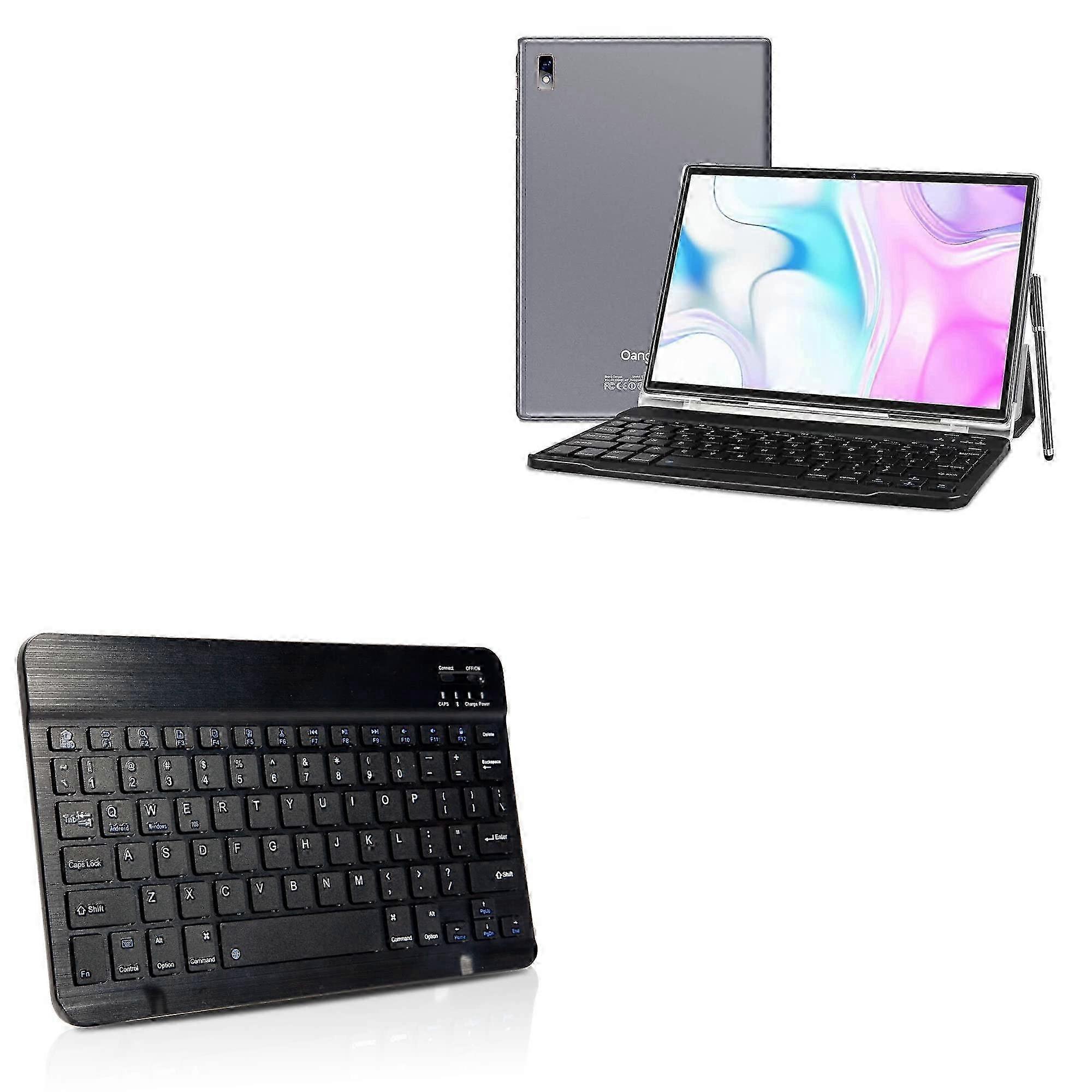 SlimKeys Bluetooth Keyboard Thin with Chiclet-Style Keys for Tablet Use 10.1 in 2025