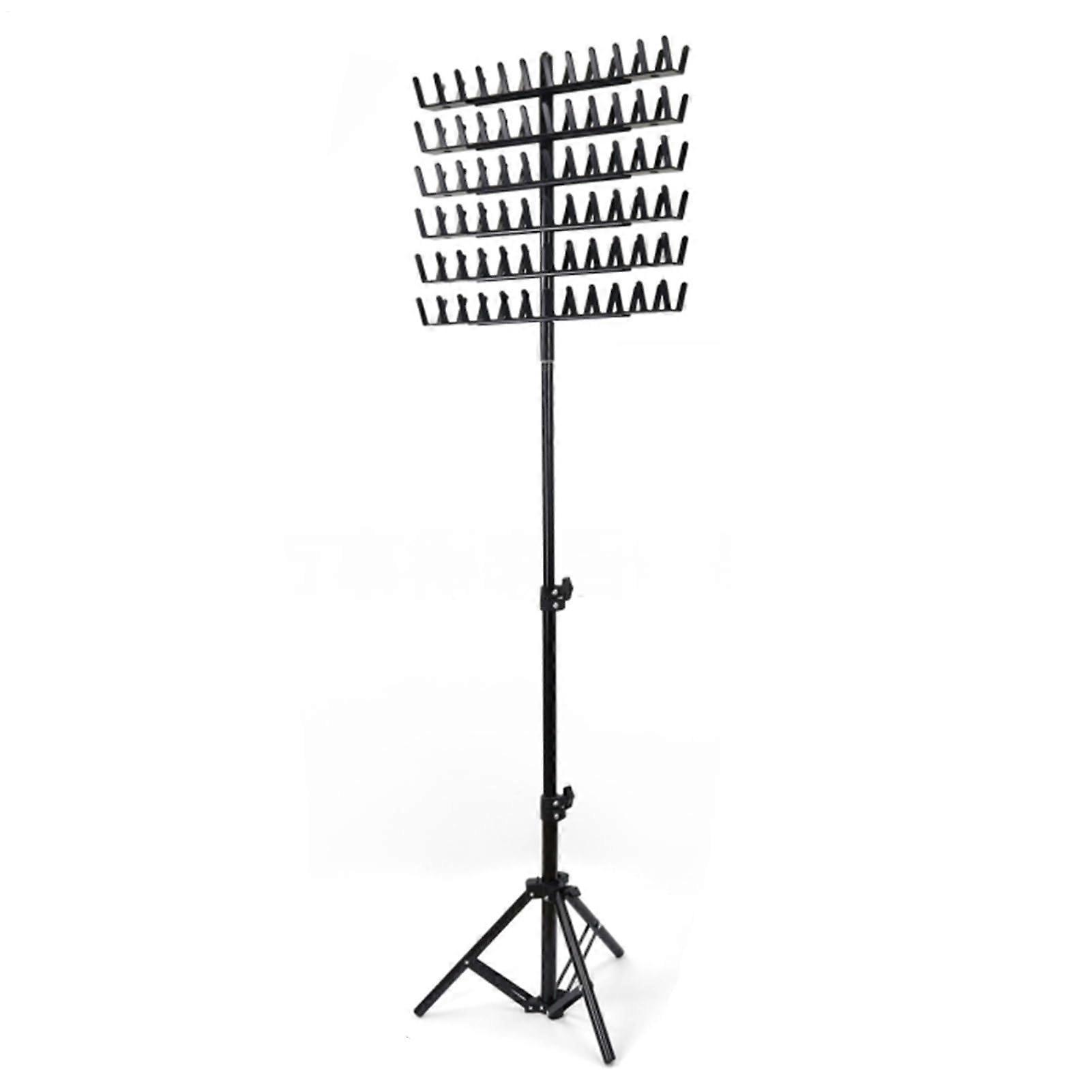 Braiding Hair Rack Height Adjustable Standing Space Saving Divider Display Stand Home Travel Organizer