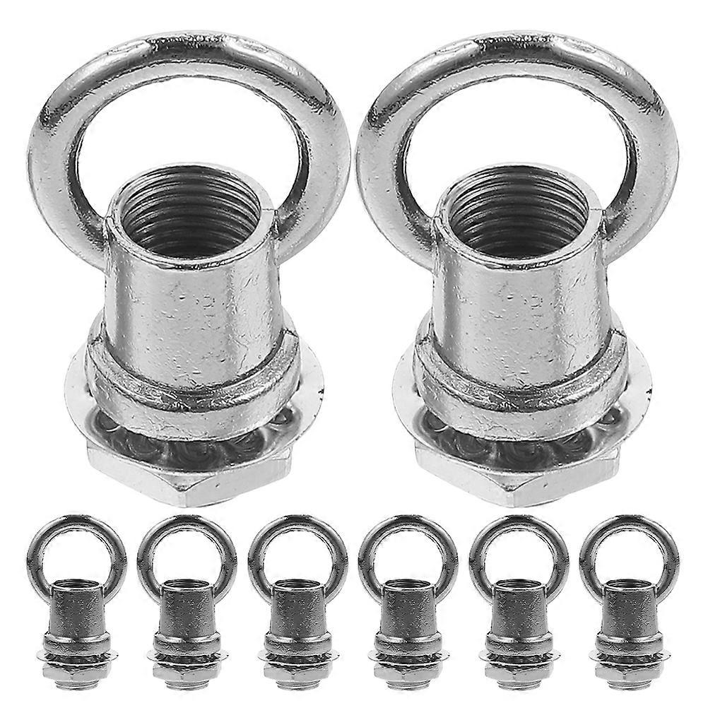 16 Pcs Heavy Duty Hook Rings For Hanging Lights Chandelier Installation Indoor Home Users