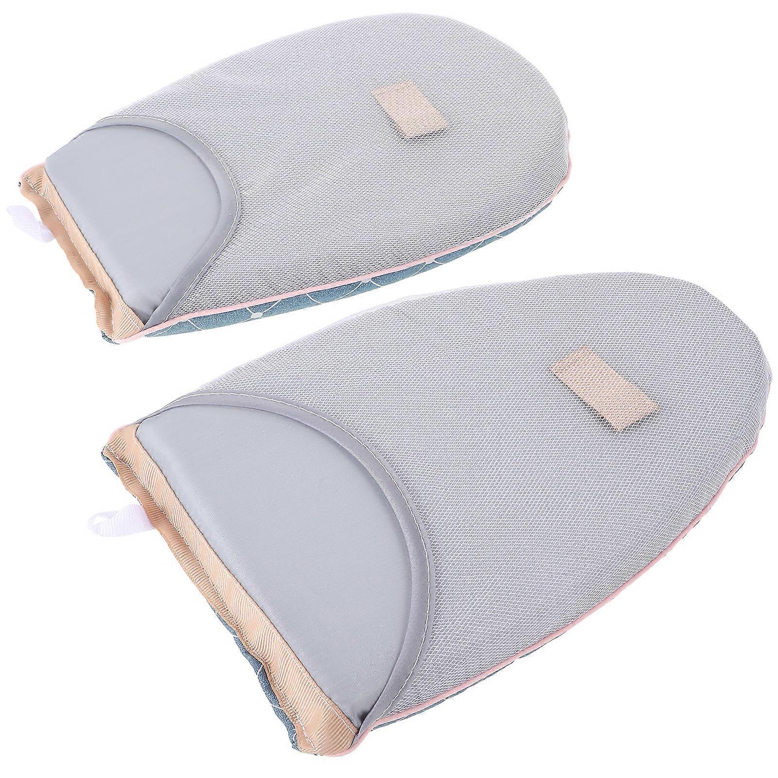 Mini Handheld Ironing Pad Garment Steamer Portable Design Heat Resistant for Household Users 2Pack