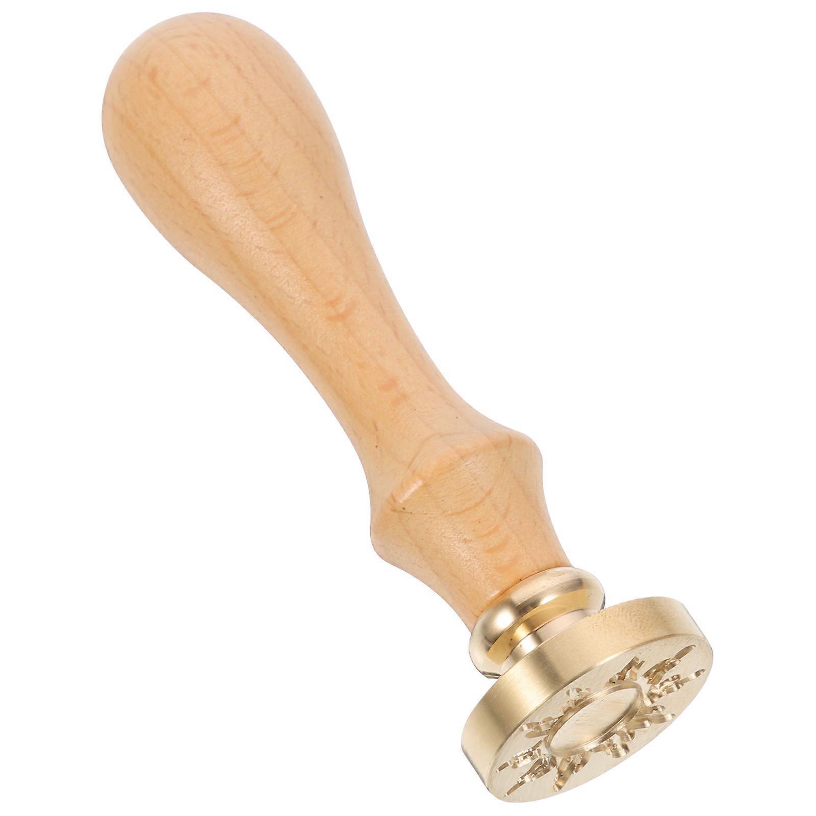 Copper Head Wax Seal for DIY Use 2Pcs Khaki Color