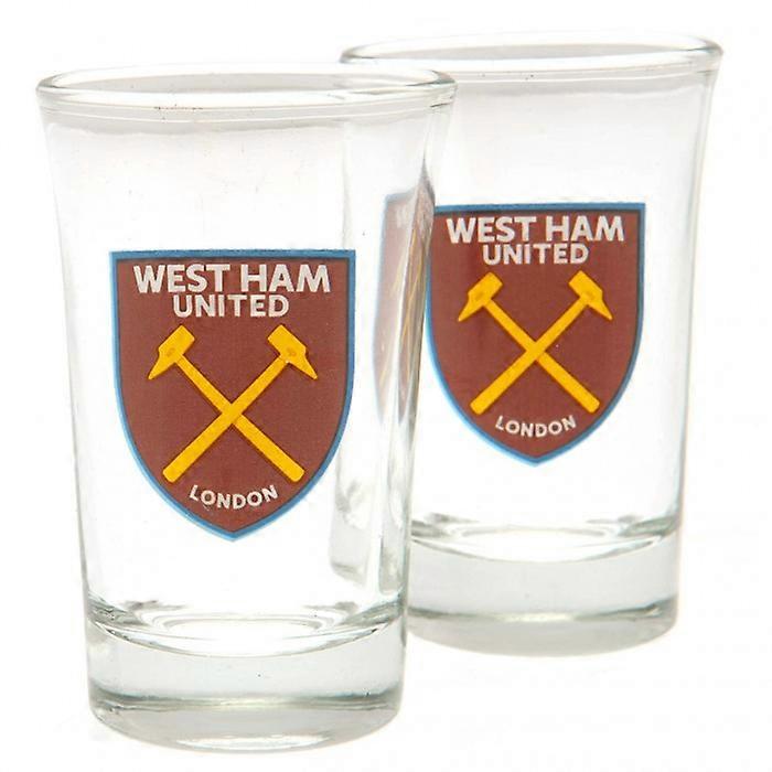 West Ham United FC Schnapsglas (2er-Pack)