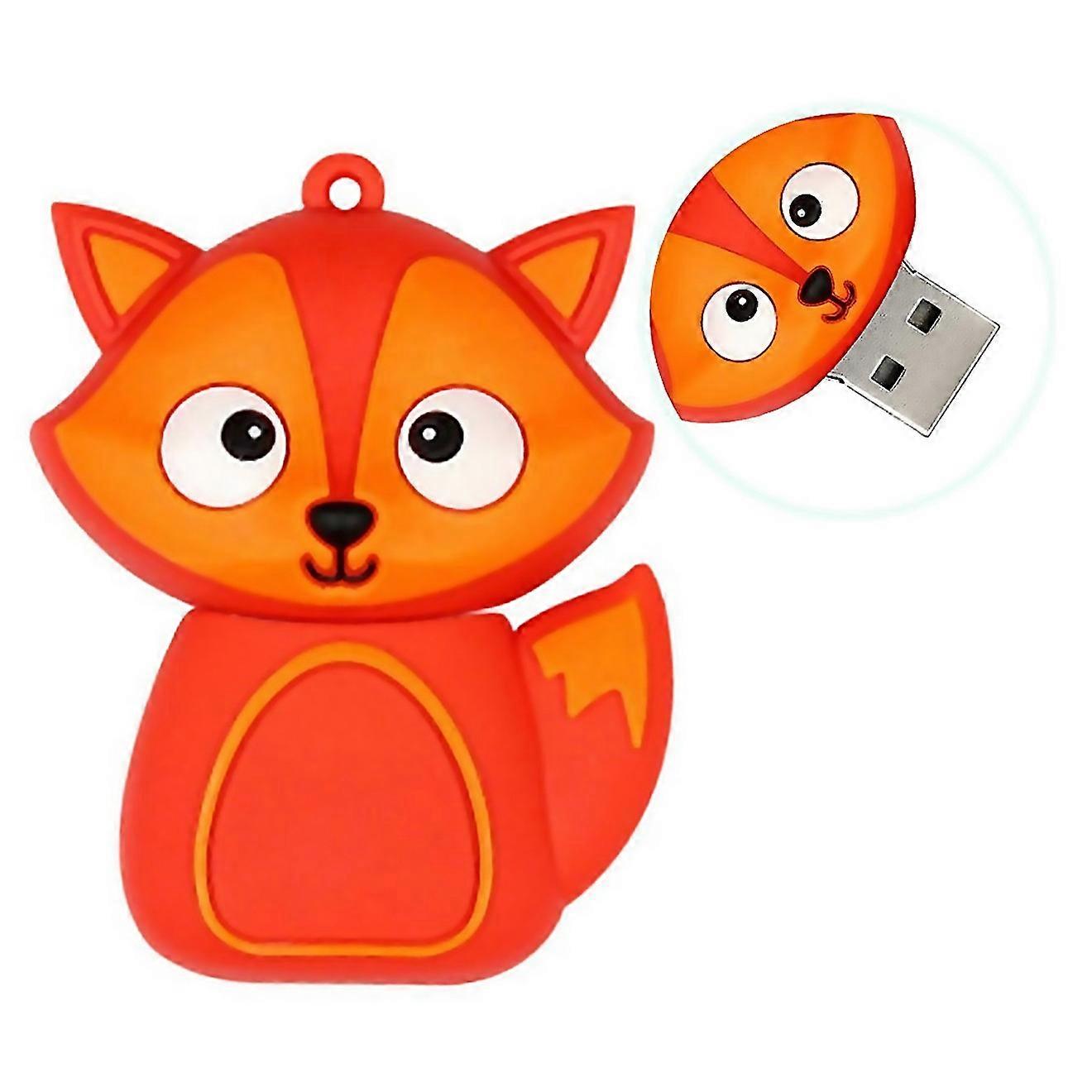 For Microdrive 32gb Usb 20 Creative Cute Fox U