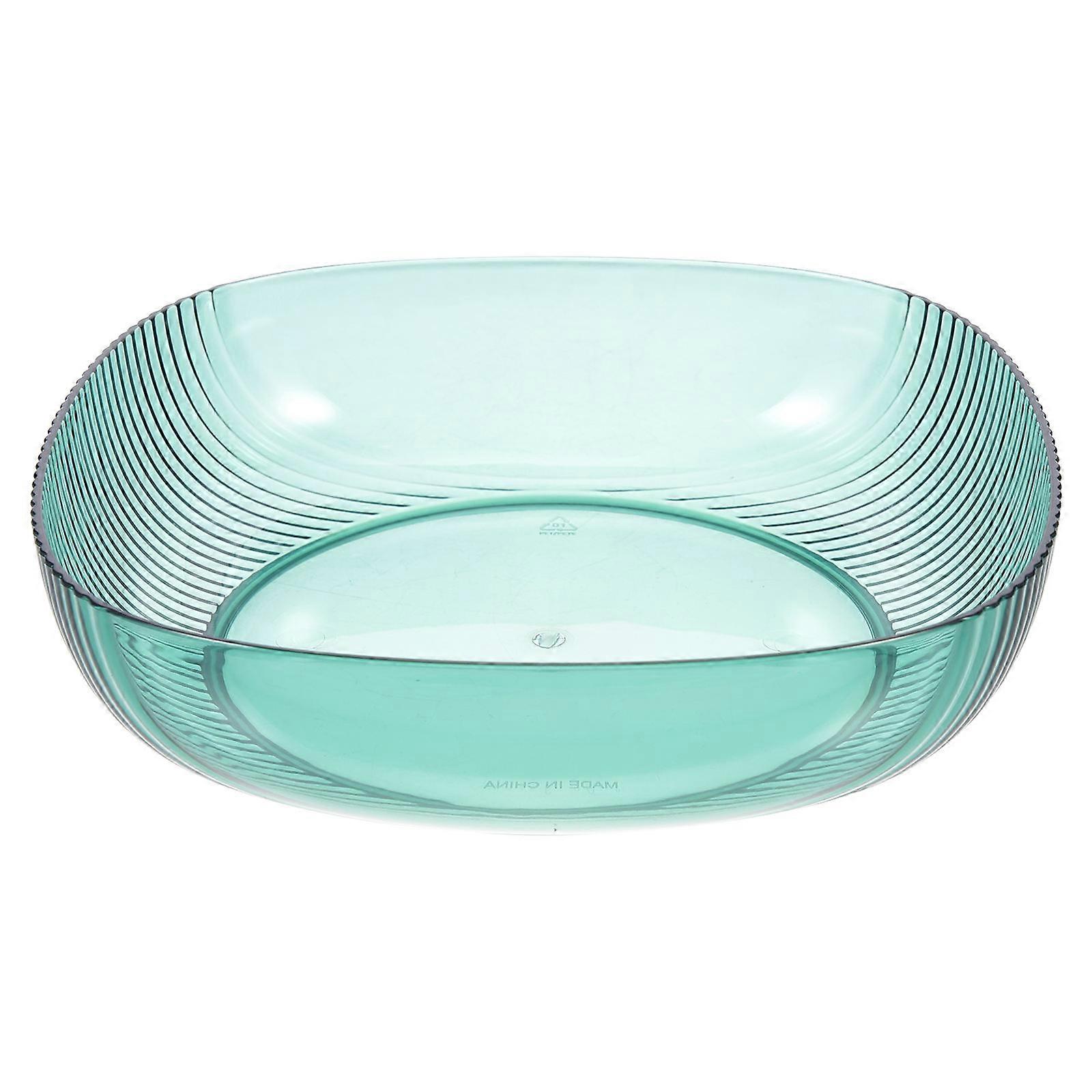 Multi-Function Snack Bowl Green Pet for Home Use Elegant Gatherings