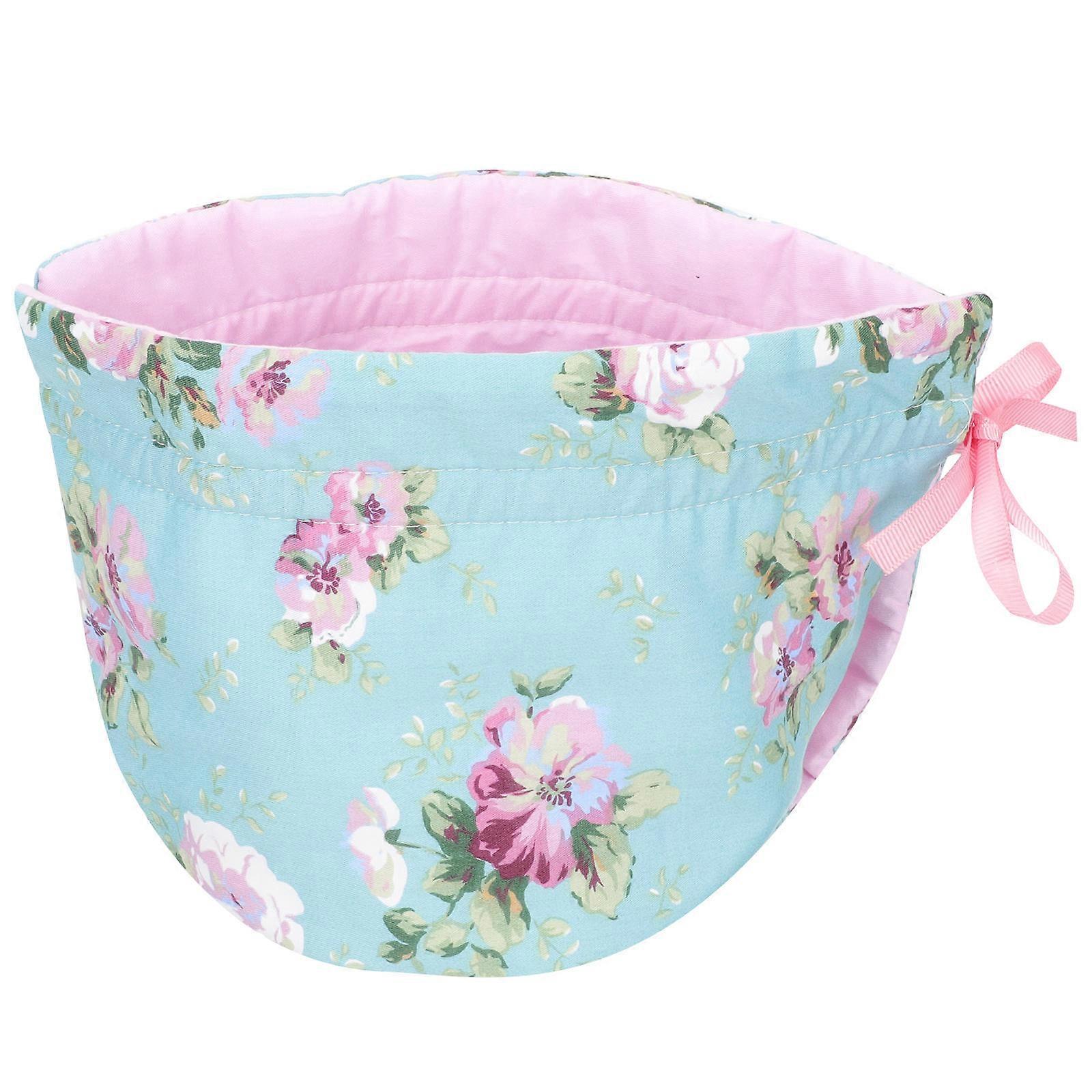 2Pcs Rectangular Teapot Insulation Cover Cotton Cosy Dust Proof For Kitchen Use