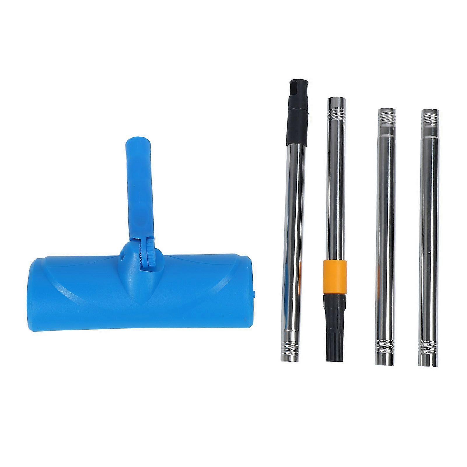 10 Inch Ceiling Paint Roller with Roller Shield Adjustable Reusable Anti Splashing for Window Door Garden Garage