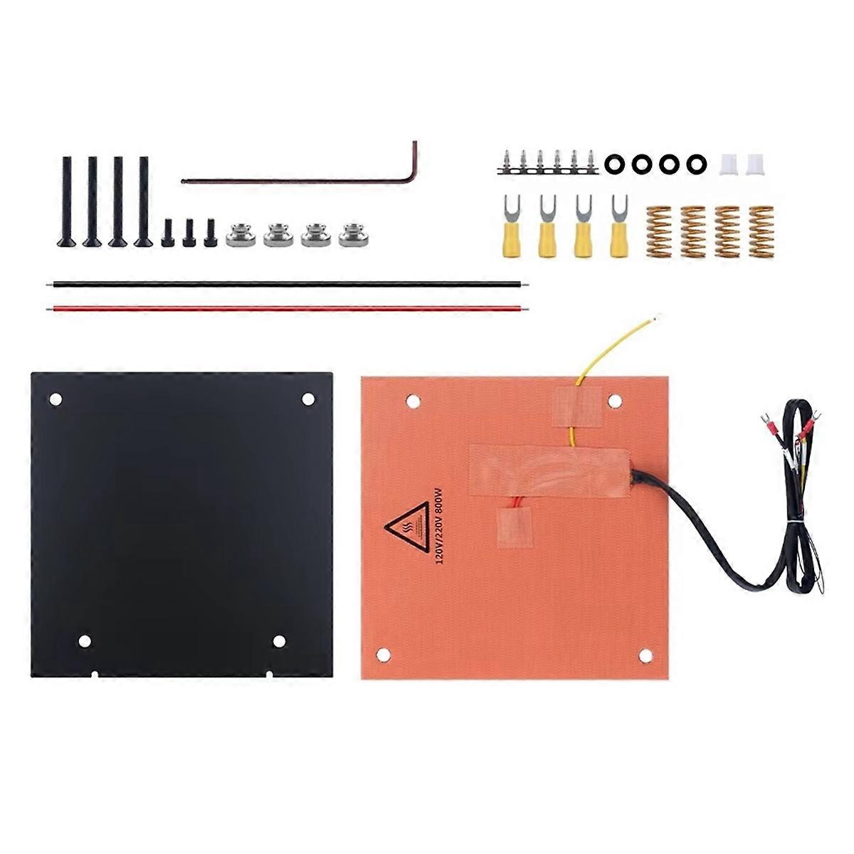 800W 120V/220V Dual Voltage Silicone Heating Pad for K1 MAX