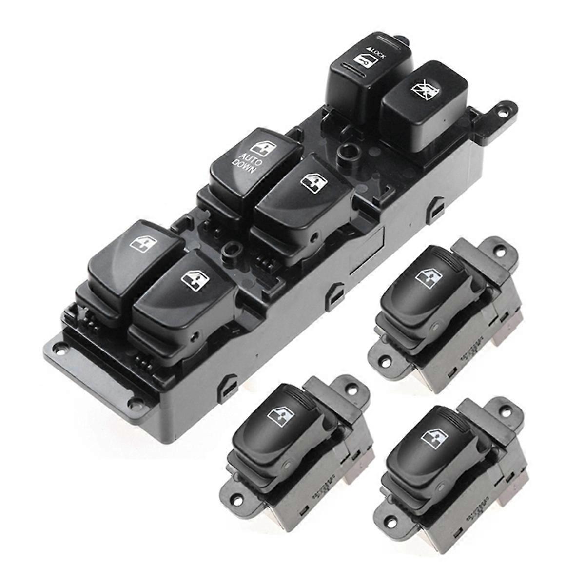 Power Window Single Glass Lifter Control Switch Button for 