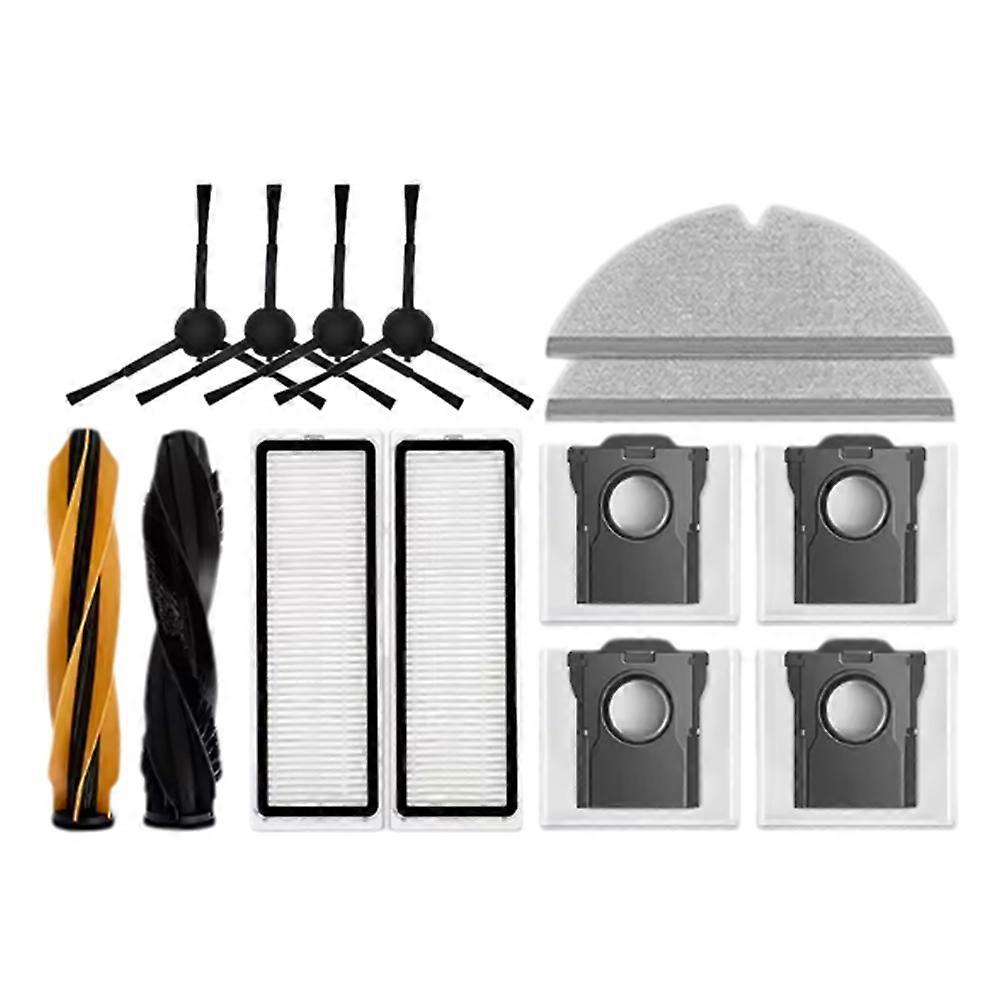 For Dreame D20 Plus Vacuum Cleaner Replacement Parts Main Side Brushes Filters Mop Cloths Dust Bag