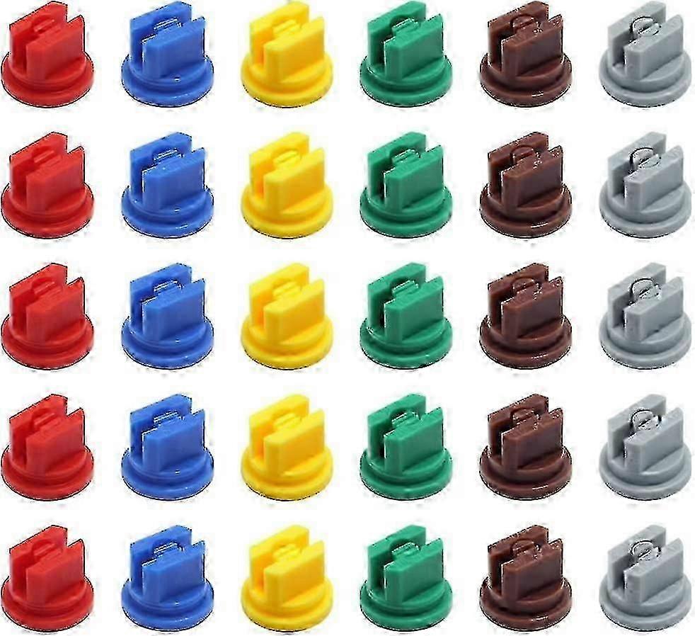 Flat Fan Spray Nozzle Tips for Backpack Sprayers, 110 Angle, High-Pressure Weed Management and Atomization Solution