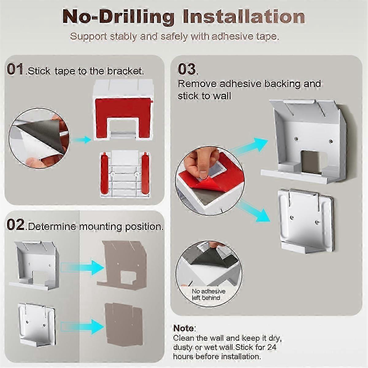 Mount Bracket for Gen3/V3 Router Power and Adhesive-backed